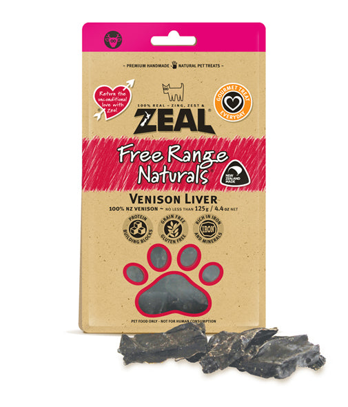 Zeal Venison Liver - 125g