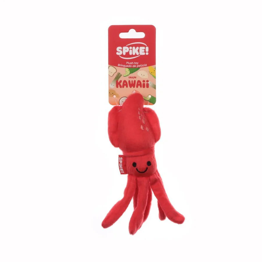 Spike Kawaii Squid Dog Toy
