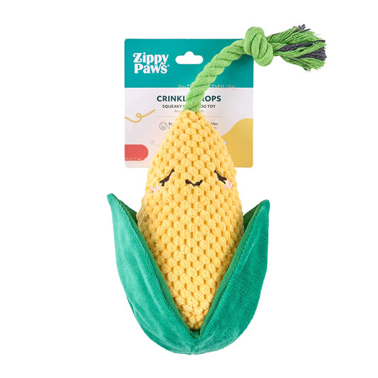 ZippyPaws Crinkle Crops - Corn